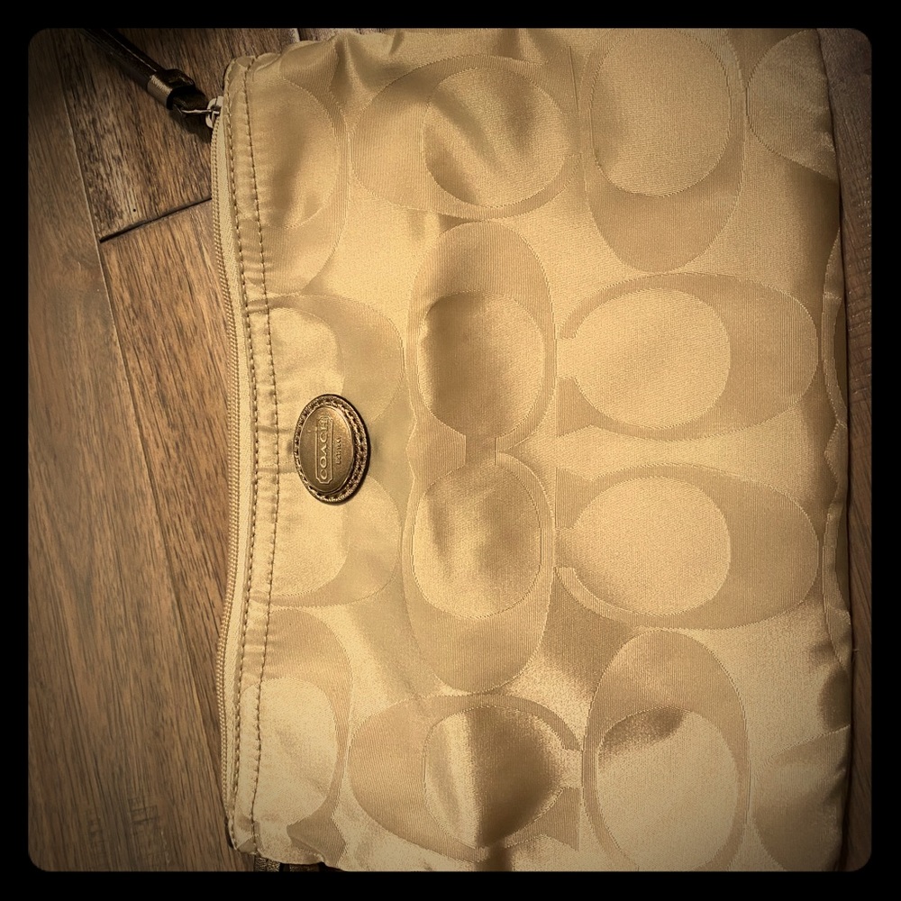 Coach mini tote with larger overnight bag